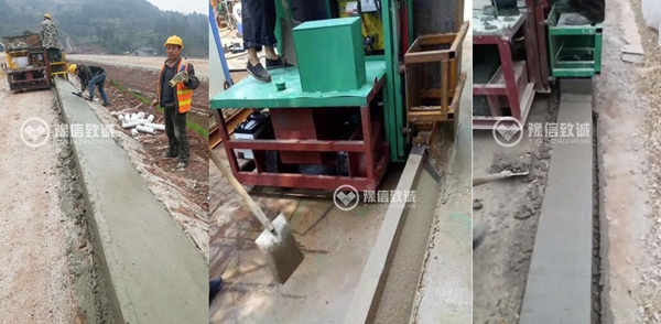 路沿石現(xiàn)澆滑模機(jī),混凝土路牙石攤鋪機(jī)