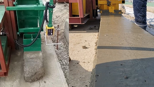 混凝土路緣成型機(jī)，一次成型路緣機(jī)