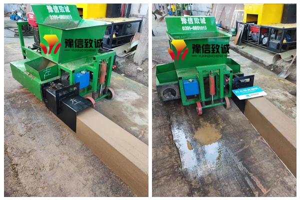 信陽(yáng)左右出料路沿滑模成型機(jī)?